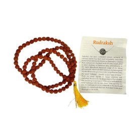 Rudraksha Panchamukhi Mala Rozmiar - 7mm