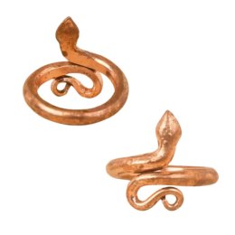 Snake Ring Sarpa Sutra Copper (Size L)