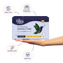 Bliss Natural Organic Podpaski higieniczne XXXL Fluffy (6 podkładek) | Podpaski na noc