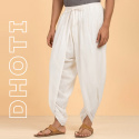 Dhoti - Undyed Organic Cotton Off-White - Pants