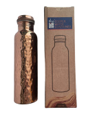 Copper bottle BIG hammered copper 950ml ISHA