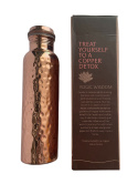 Copper bottle BIG hammered copper 950ml ISHA