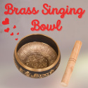 Misa Grająca Mosiężna - Brass Singing Bowl ISHA