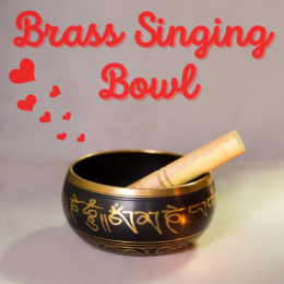 Brass Singing Bowl ISHA