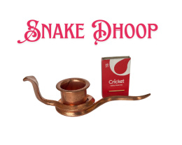 Tradycyjny Snake Dhoop Stand (Miedziany) ISHA